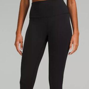 Lululemon Wunder Train High-Rise Tight 25" Black Size 6 Pre-owned